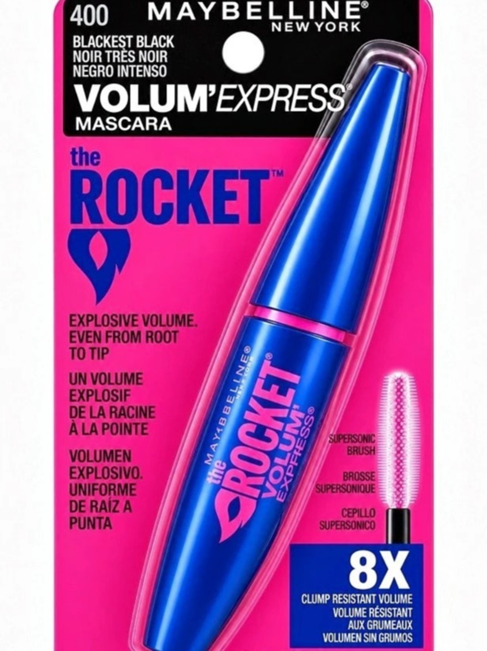 Maybelline New York Volum' Express The Rocket Mascara Black Mascara